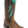 Ariat Women's VentTEK Ultra Quickdraw Western Performance Boots - Broad Square Toe