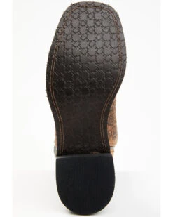 Smoky Mountain Boys' Jesse Bison Leather Print Boot - Square Toe 14 Smoky Mountain Boys' Jesse Bison Leather Print Boot - Square Toe -Western Cowboy Equipment 2000236238 200 P7