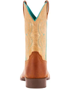 Ariat Girls' Quickdraw Western Boots - Square Toe 9 Ariat Girls' Quickdraw Western Boots - Square Toe -Western Cowboy Equipment 2000238781 280 BK