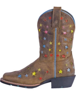 Dan Post Girls' Starlett Leather Boots - Square Toe 9 Dan Post Girls' Starlett Leather Boots - Square Toe -Western Cowboy Equipment 2000244031 200 LT