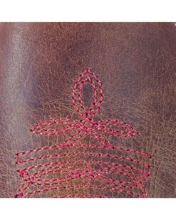 Dan Post Toddler Girls' Tryke Leather Boots - Square Toe  -Western Cowboy Equipment 2000244303 295 TP