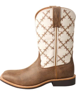 Twisted X Boys' Top Hand Western Boots - Square Toe -Western Cowboy Equipment 2000244580 200 LT