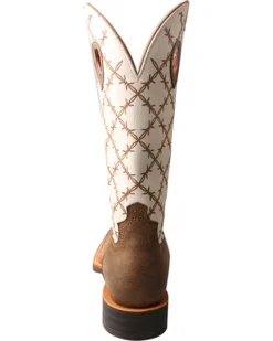 Twisted X Men's 14" Ruff Stock Boots - Broad Square Toe -Western Cowboy Equipment 2000244621 200 BK