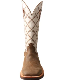 Twisted X Men's 14" Ruff Stock Boots - Broad Square Toe -Western Cowboy Equipment 2000244621 200 FT