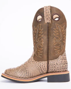Cody James Little Boys' Gator Print Western Boots - Broad Square Toe -Western Cowboy Equipment 2000253467 200 P3
