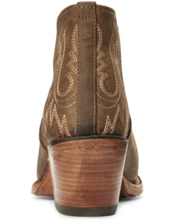 Ariat Women's Dixon Weathered Western Booties - Snip Toe -Western Cowboy Equipment 2000258935 200 P3