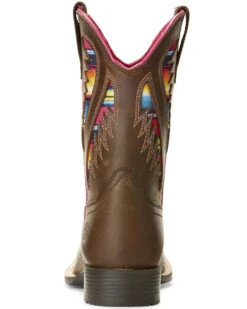 Ariat Girls' VentTEK Quickdraw Serape Western Boots - Broad Square Toe 7 Ariat Girls' VentTEK Quickdraw Serape Western Boots - Broad Square Toe -Western Cowboy Equipment 2000258944 200 P3