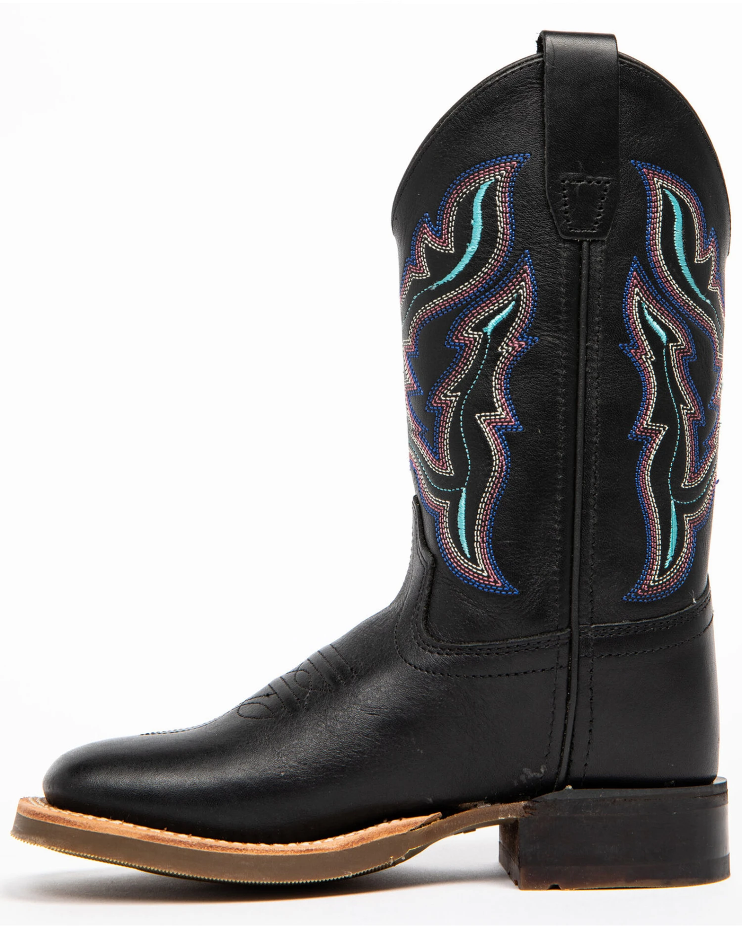 Shyanne Girls' Western Boots - Broad Square Toe 3 Shyanne Girls' Western Boots - Broad Square Toe - Image 3