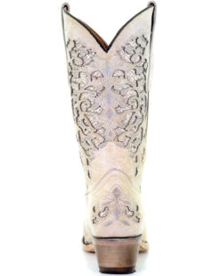 Corral Girls' Glitter Inlay Boots - Snip Toe -Western Cowboy Equipment 2000276657 100 P5