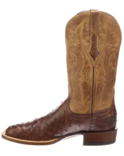 Lucchese Men's Cliff Exotic Western Boots - Square Toe -Western Cowboy Equipment 2000277051 201 P3