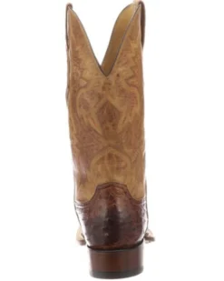 Lucchese Men's Cliff Exotic Western Boots - Square Toe -Western Cowboy Equipment 2000277051 201 P4