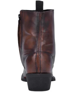 Laredo Men's Side Zipper Western Boots - Round Toe -Western Cowboy Equipment 2000281242 280 P4