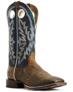Ariat Men's Circuit Woodsmoke Western Boots - Broad Square Toe