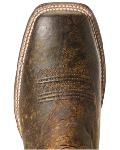 Ariat Men's Circuit Woodsmoke Western Boots - Broad Square Toe -Western Cowboy Equipment 2000281381 907 P4