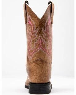 Shyanne Girls' Madison Faux Leather Western Boots - Square Toe -Western Cowboy Equipment 2000288280 927 P5