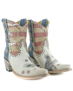 Old Gringo Women's Jorie Short Western Booties - Snip Toe -Western Cowboy Equipment 2000289008 251 P4