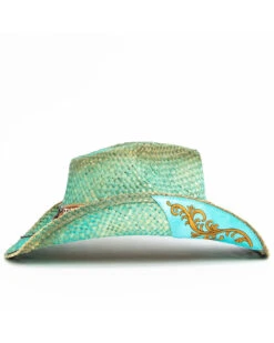 Shyanne Women's Cactus Flower Western Straw Hat 8 Shyanne Women's Cactus Flower Western Straw Hat -Western Cowboy Equipment 2000289844 400 P3