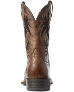 Ariat Men's Sport Cool VentTEK Western Performance Boots - Broad Square Toe 7 Ariat Men's Sport Cool VentTEK Western Performance Boots - Broad Square Toe -Western Cowboy Equipment 2000293984 200 P3