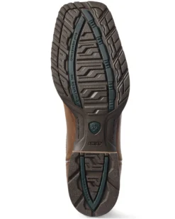 Ariat Men's Hybrid VentTEK Distressed Western Performance Boots - Broad Square Toe -Western Cowboy Equipment 2000293992 200 P5