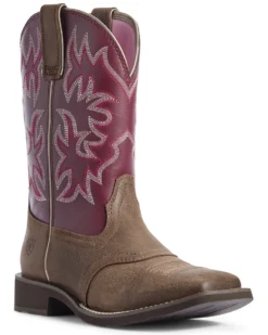 Ariat Women's Delilah Western Performance Boots - Broad Square Toe