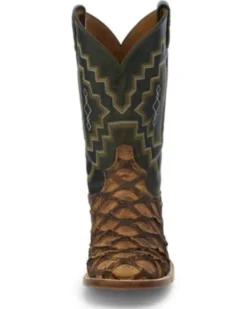 Tony Lama Men's Leviathan Chocolate Western Boots - Square Toe -Western Cowboy Equipment 2000296171 200 P3