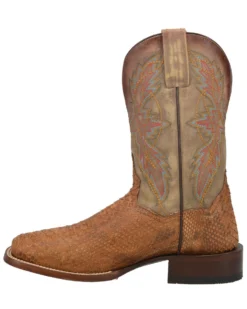 Dan Post Men's Dry Gulch Python Exotic Boots - Broad Square Toe -Western Cowboy Equipment 2000308357 280 P3