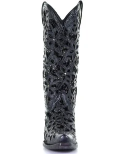 Corral Women's Inlay Embroidery Western Boots - Snip Toe -Western Cowboy Equipment 2000315365 001 P5