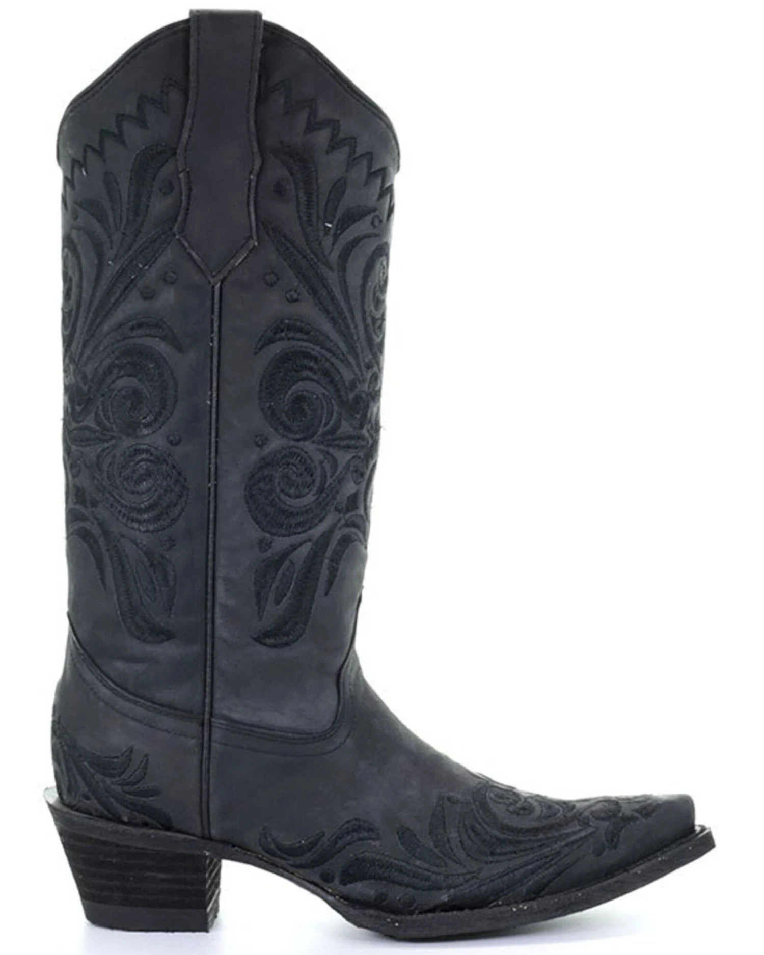 Circle G Women's Filigree Western Boots - Snip Toe 2 Circle G Women's Filigree Western Boots - Snip Toe - Image 2