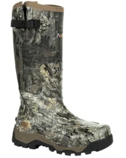 Rocky Men's Sport Pro Rubber Snake Boots - Soft Toe