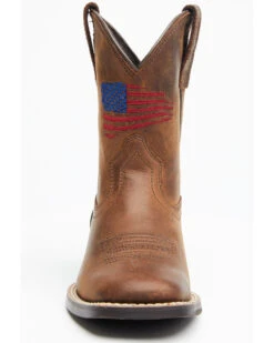Ariat Boys' American Pride Western Boots - Square Toe -Western Cowboy Equipment 2000320900 200 P4