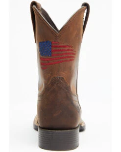 Ariat Boys' American Pride Western Boots - Square Toe -Western Cowboy Equipment 2000320900 200 P5
