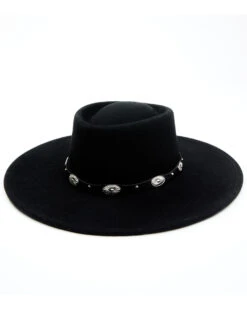 Idyllwind Women's Midnight Stars Concho Wool Felt Western Hat 