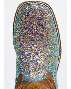 Shyanne Girls' Glitterama Western Boots - Broad Square Toe 12 Shyanne Girls' Glitterama Western Boots - Broad Square Toe -Western Cowboy Equipment 2000328725 200 P6