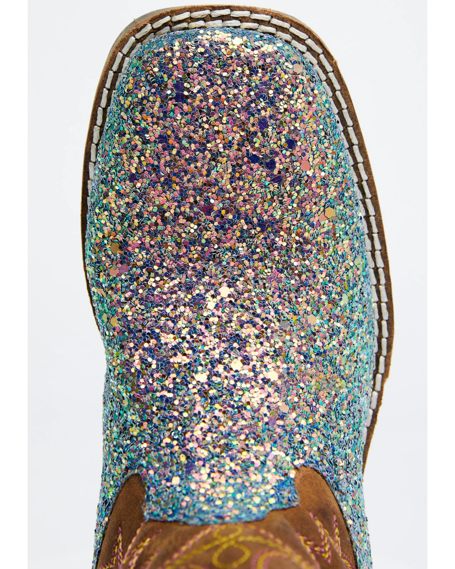 Shyanne Girls' Glitterama Western Boots - Broad Square Toe 6 Shyanne Girls' Glitterama Western Boots - Broad Square Toe - Image 6