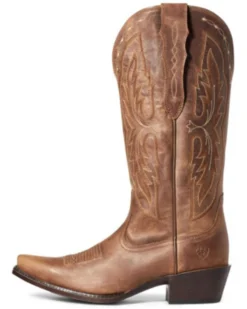 Ariat Women's Heritage Bantamweight Elastic Calf Western Boots - Snip Toe -Western Cowboy Equipment 2000331164 200 P3