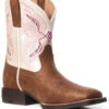 Ariat Girls' Double Kicker Western Boots - Broad Square Toe