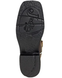 Justin Women's Mandra Chocolate Western Boots - Broad Square Toe -Western Cowboy Equipment 2000335061 240 P7