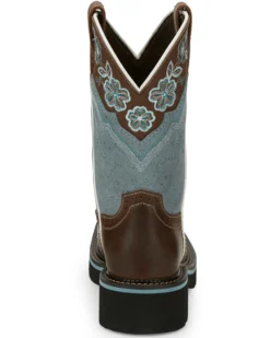 Justin Women's Starlina Western Boots - Broad Square Toe -Western Cowboy Equipment 2000335074 200 P5