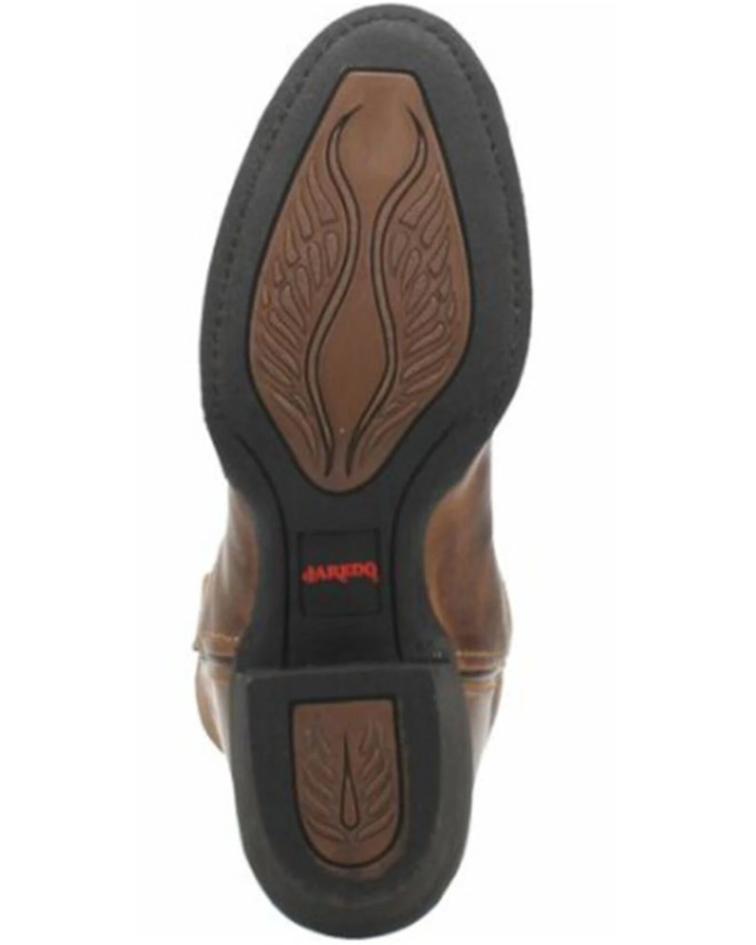 Laredo Women's Brown Shortie Western Booties - Round Toe 7 Laredo Women's Brown Shortie Western Booties - Round Toe - Image 7