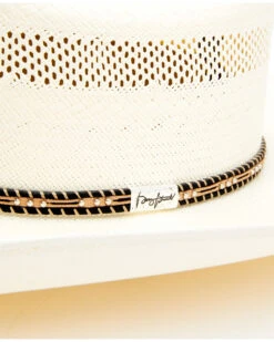 Resistol Men's Natural Saddlebrook Shantung Straw Western Hat  -Western Cowboy Equipment 2000338792 101 P3