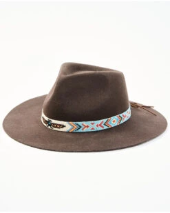 Idyllwind Women's Thunderbird Beaded Band Wool Felt Western Hat 