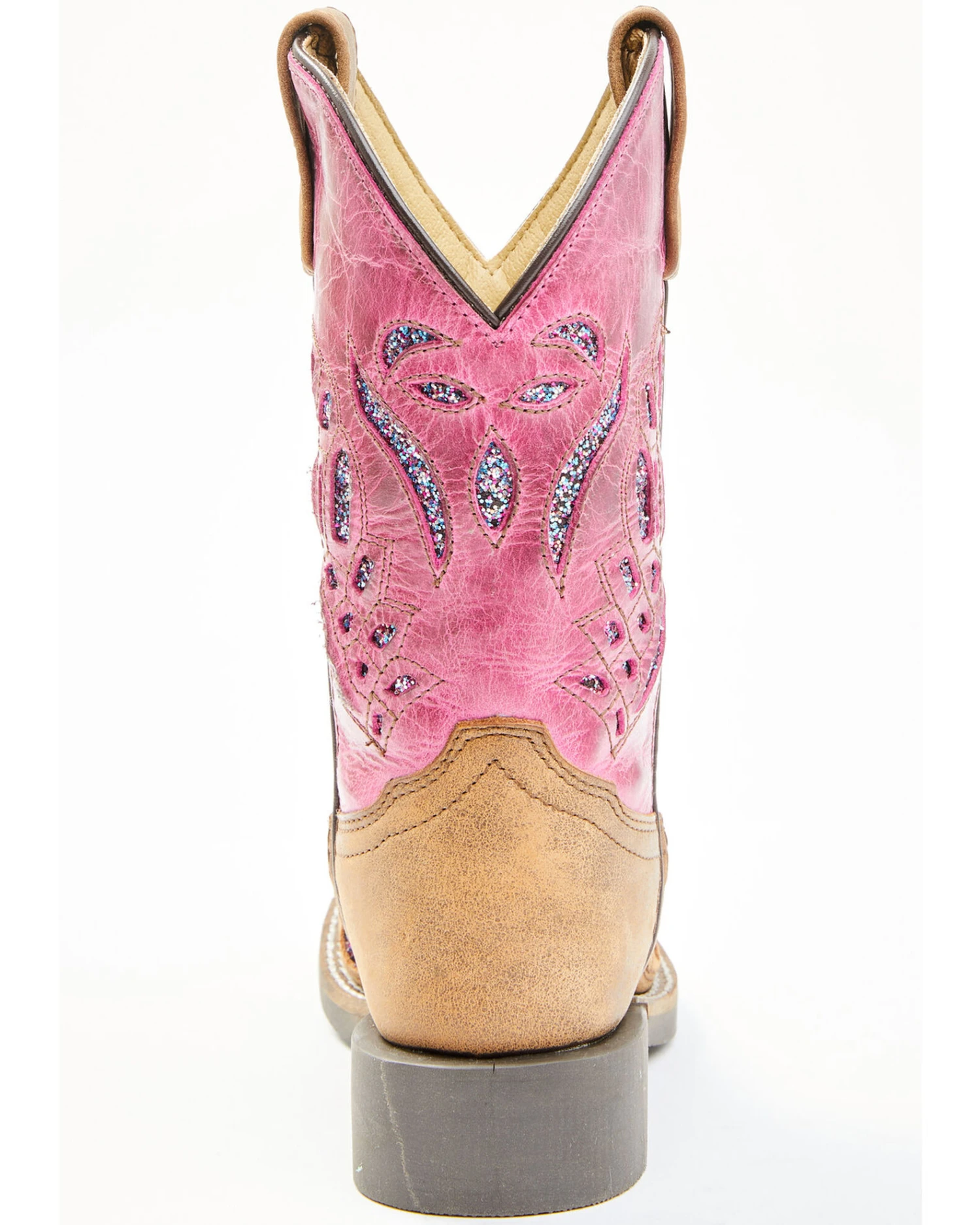 Shyanne Girls' Chloe Glitter Western Boots - Square Toe 5 Shyanne Girls' Chloe Glitter Western Boots - Square Toe - Image 5