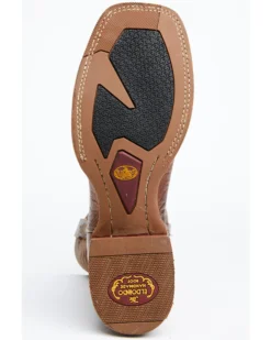 El Dorado Men's Rust Bison Western Boots - Broad Square Toe -Western Cowboy Equipment 2000350218 220 P7