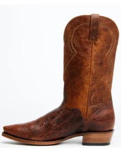 El Dorado Men's Rust Bison Western Boots - Snip Toe -Western Cowboy Equipment 2000350233 220 P3