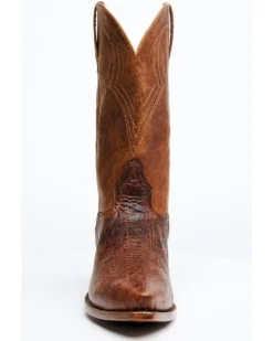 El Dorado Men's Rust Bison Western Boots - Snip Toe -Western Cowboy Equipment 2000350233 220 P4