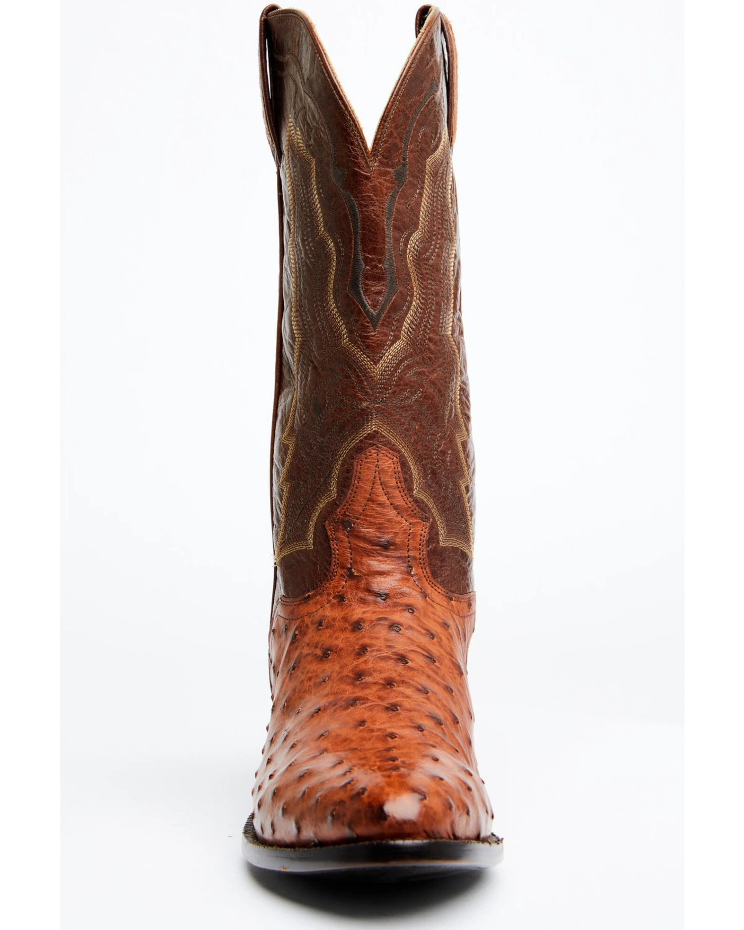 El Dorado Men's Exotic Full-Quill Ostrich Skin Western Boots - Medium Toe 4 El Dorado Men's Exotic Full-Quill Ostrich Skin Western Boots - Medium Toe - Image 4