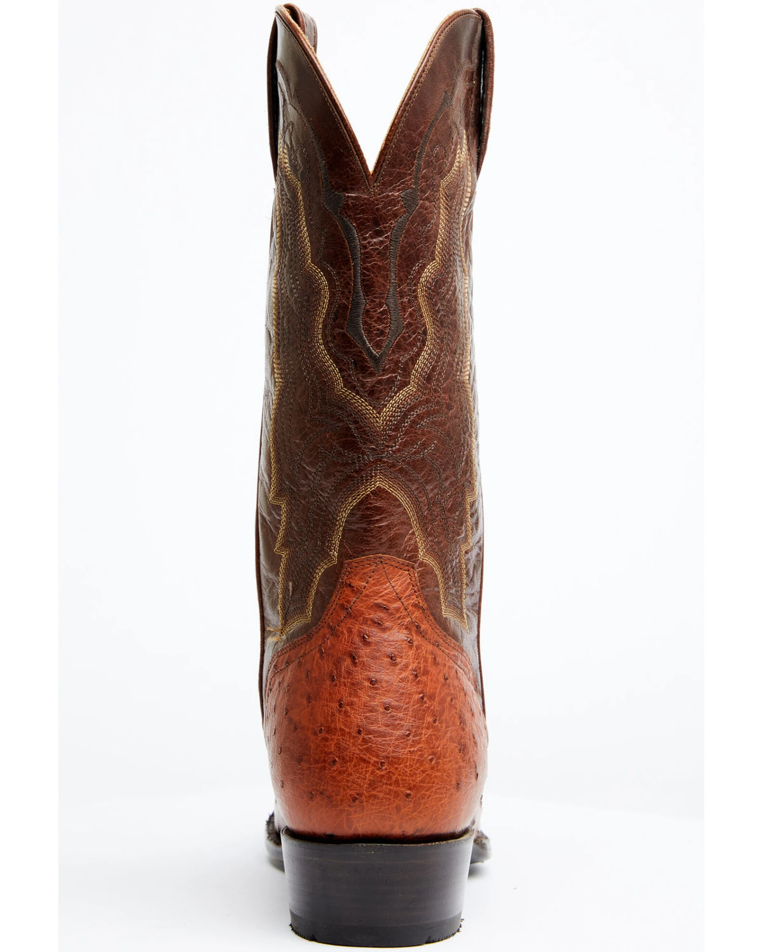 El Dorado Men's Exotic Full-Quill Ostrich Skin Western Boots - Medium Toe 5 El Dorado Men's Exotic Full-Quill Ostrich Skin Western Boots - Medium Toe - Image 5