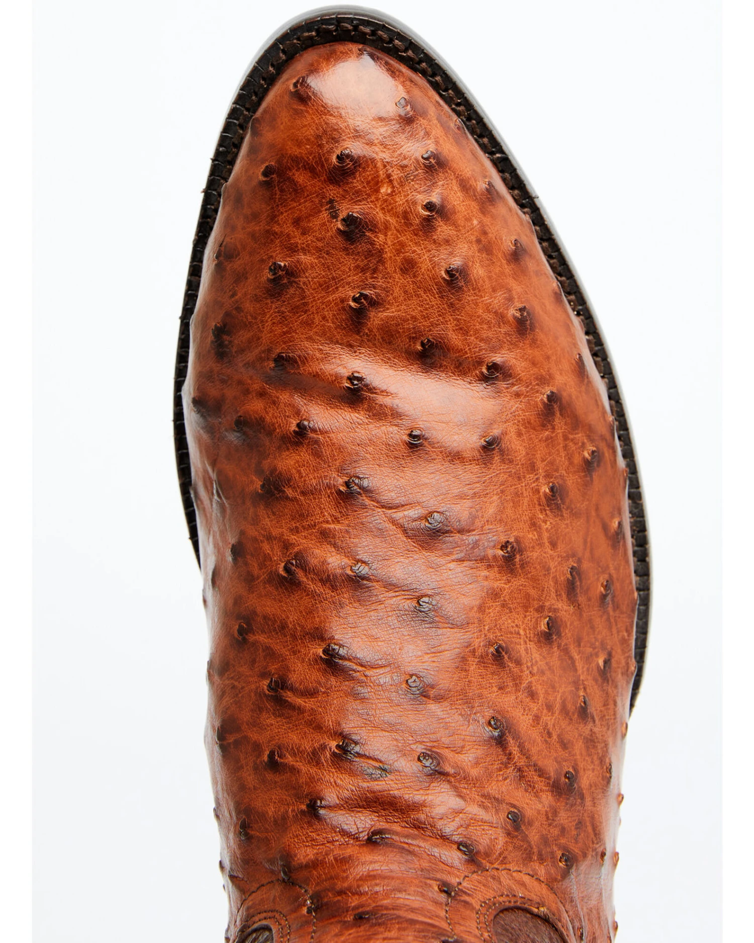 El Dorado Men's Exotic Full-Quill Ostrich Skin Western Boots - Medium Toe 6 El Dorado Men's Exotic Full-Quill Ostrich Skin Western Boots - Medium Toe - Image 6