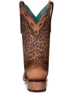 Corral Women's Leopard Print Western Boots - Square Toe -Western Cowboy Equipment 2000351161 902 P4