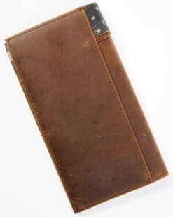 Cody James Men's Distressed Patriotic Checkbook Wallet -Western Cowboy Equipment 2000351819 942 P3